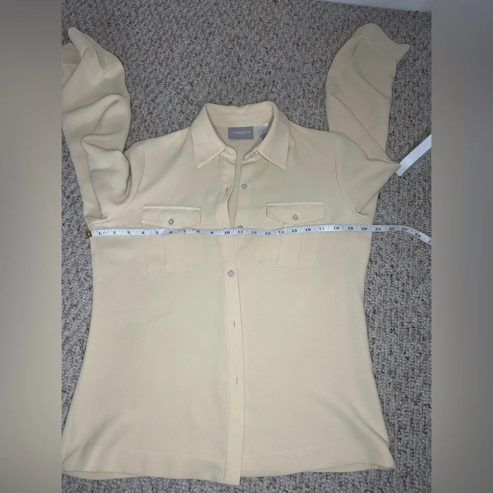 Liz Claiborne longsleeve Blouse size 4 - Picture 7 of 8